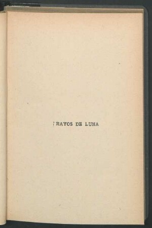 Rayos de luna