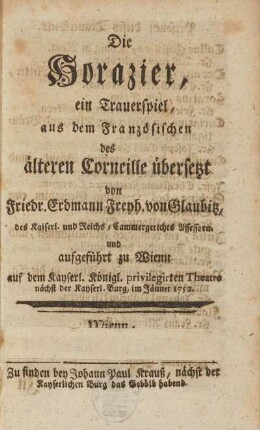 Die Horazier