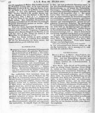 Vicat, L. J.: Neue Versuche über den Kalk und Mörtel. Berlin, Posen: Mittler 1825