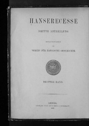 Abth. 3, Bd. 3: Von 1477 - 1530