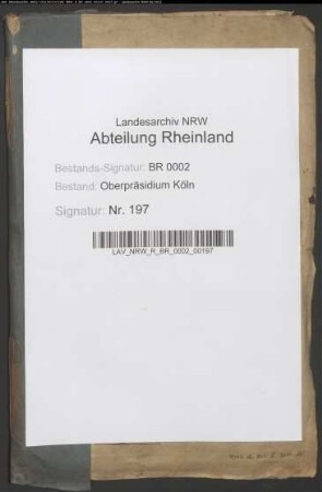 Reklamation des Grafen Quadt von Wickrath zu Isny
