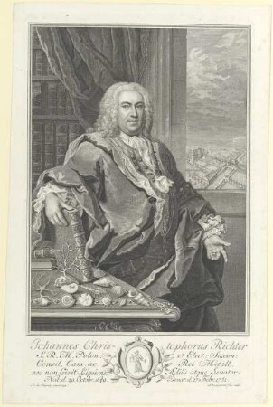 Bildnis des Johannes Christophorus Richter