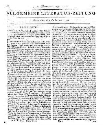 Gatterer, J. C.: Praktische Diplomatik. Göttingen: Vandenhoeck & Ruprecht 1799