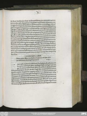 Undecimus Liber