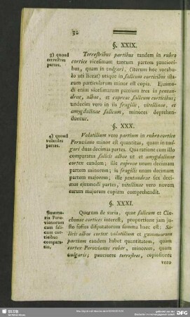 §. XXXI. Summaria Peruvianorum cum salicum corticibus comparatio