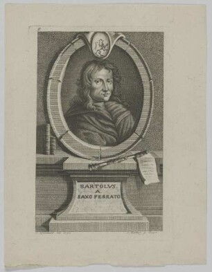 Bildnis des Bartolus de Saxoferrato