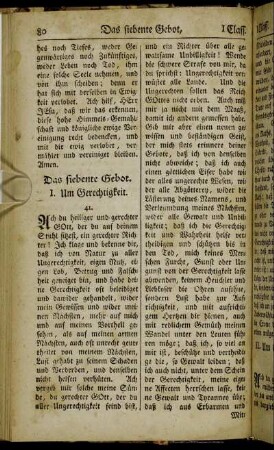 Das siebente Gebot.