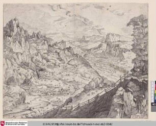 [Große Alpenlandschaft; Large Alpine Landscape]