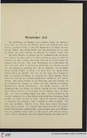2. Methodischer Teil