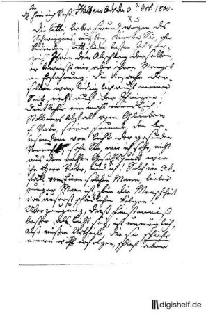 5: Brief von Johann Wilhelm Ludwig Gleim an Heinrich Voß