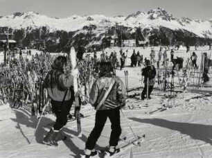 Die Alpe Nova ist ein sehr beliebtes Skigebiet