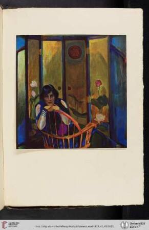 [Eduard J. Steichen, XVII. The Lotus Screen: S.S.S., color halftone reproduction]