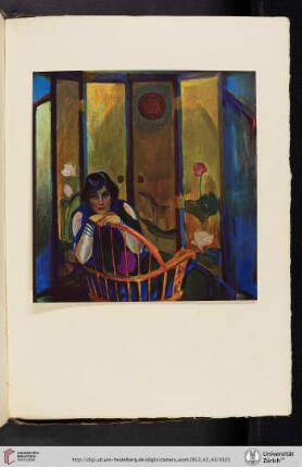 [Eduard J. Steichen, XVII. The Lotus Screen: S.S.S., color halftone reproduction]