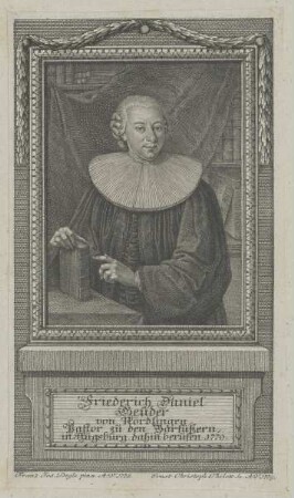 Bildnis des Friederich Daniel Geuder