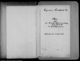 Berechtsame der Braunkohlenmutung "Lindow IV" bei Unterlindow (heute: Groß Lindow)