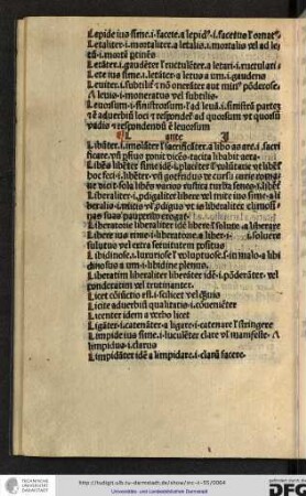 Lepide ius sime id est facete, a lepidus id est facetus vel ornatus.