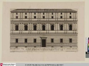 [Ansicht des Palazzo Torlonia]