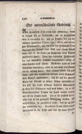 Der unverschuldete Ehebruch