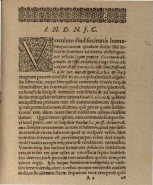 Disp. iur. de praerogativa creditorum in pignore