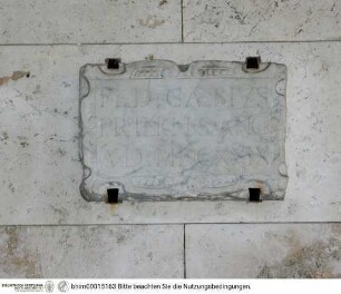 Inschrifttafel