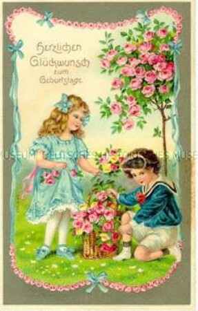 Glückwunschkarte zum Geburtstag