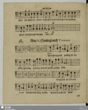 38. Am IV. Sontag nach Trinitatis: Seid barmherzig wie auch euer Vater barmherzig ist
