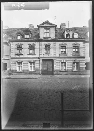Potsdam. Jägerstraße 40. Wohnhaus. Straßenfront