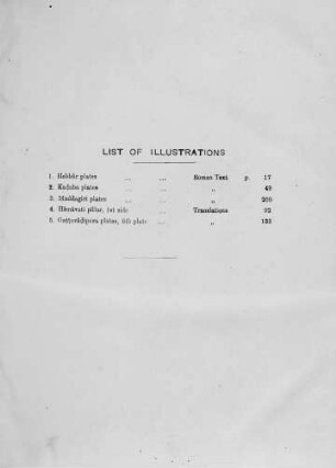 List of Illustrations