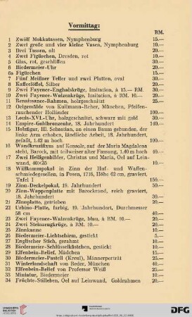 Vormittag (Nr. 1-158)