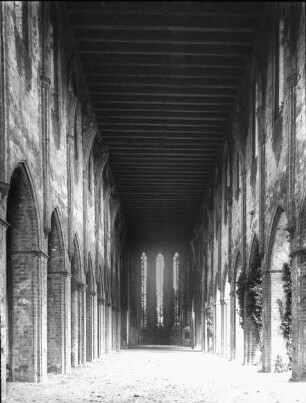 Chorin, ehem. Zisterzienserkloster, Langhaus