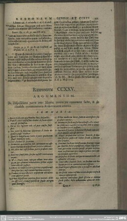 Responsum CCXXV.