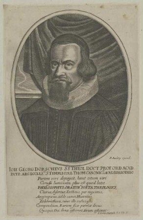 Bildnis des Ioh. Georg Dorscheus
