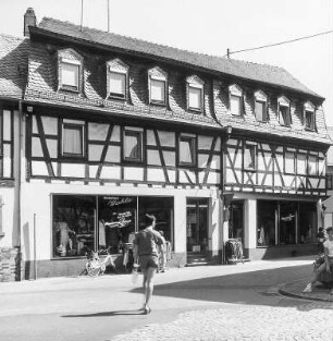 Fachwerkwohnhaus; Seligenstadt, Freihofstraße 2