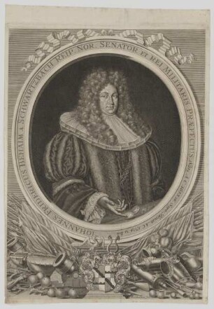 Bildnis des Iohannes Fridericus Behaim a Schwartzbach