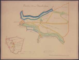 Tractus 25 von neunkirchen : Copie der nassauischen Karte a. d. J. 1822