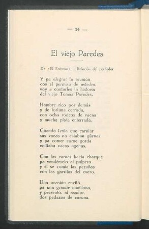 El viejo Paredes