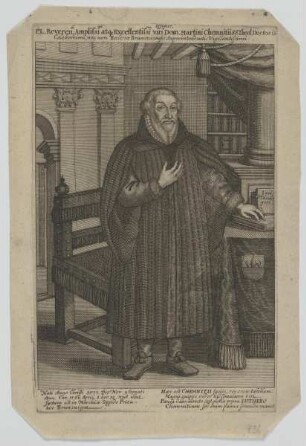 Bildnis des Martinus Chemnitius