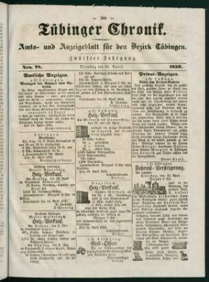 309-336, 22. April (Nr. 78) - 30. April (Nr. 84)