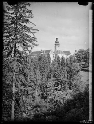 Schloss Lämberg, vom Aufsteig