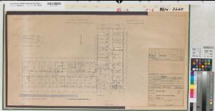 Hamm, Finanzamt, Grundriss 3. Obergeschoss, Bestandsplan Bl. 6