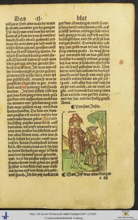Von sant Josen