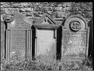 Karlsruhe Alter Judenfriedhof Grabsteine