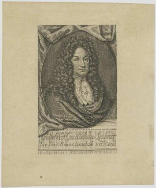 Bildnis des Godofred Guilielmus Leibnitz