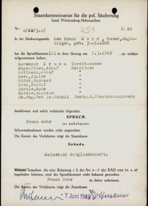 Mohr, Franz