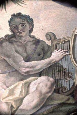 Apollo und die Musen auf dem Parnaß