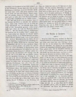 418-420 Die Christen in Jerusalem : Schluß