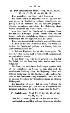 67. Sozialismus.