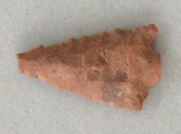 Stone arrowhead