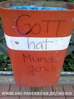 GoTT hat Mund- geruch