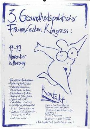 Dritter Gesundheitspolitischer Frauen/Lesben-Kongress